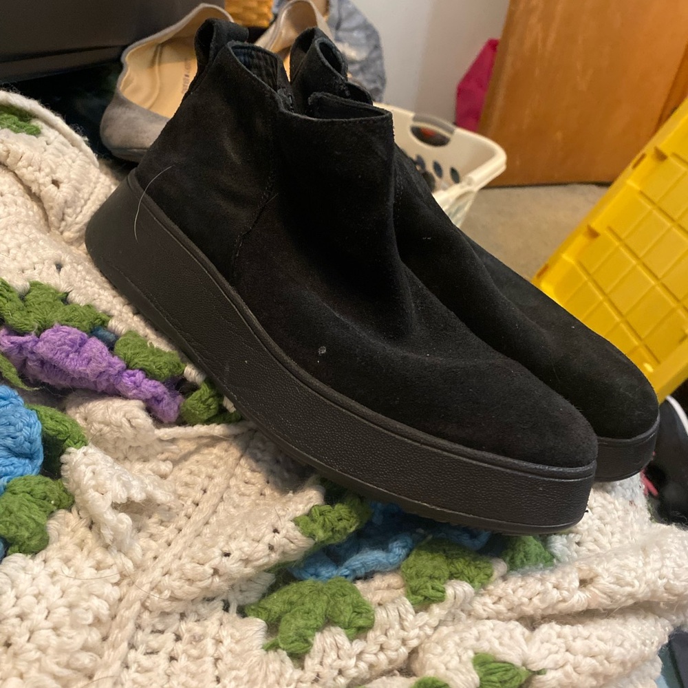 Black Suede Women’s Ankle boot